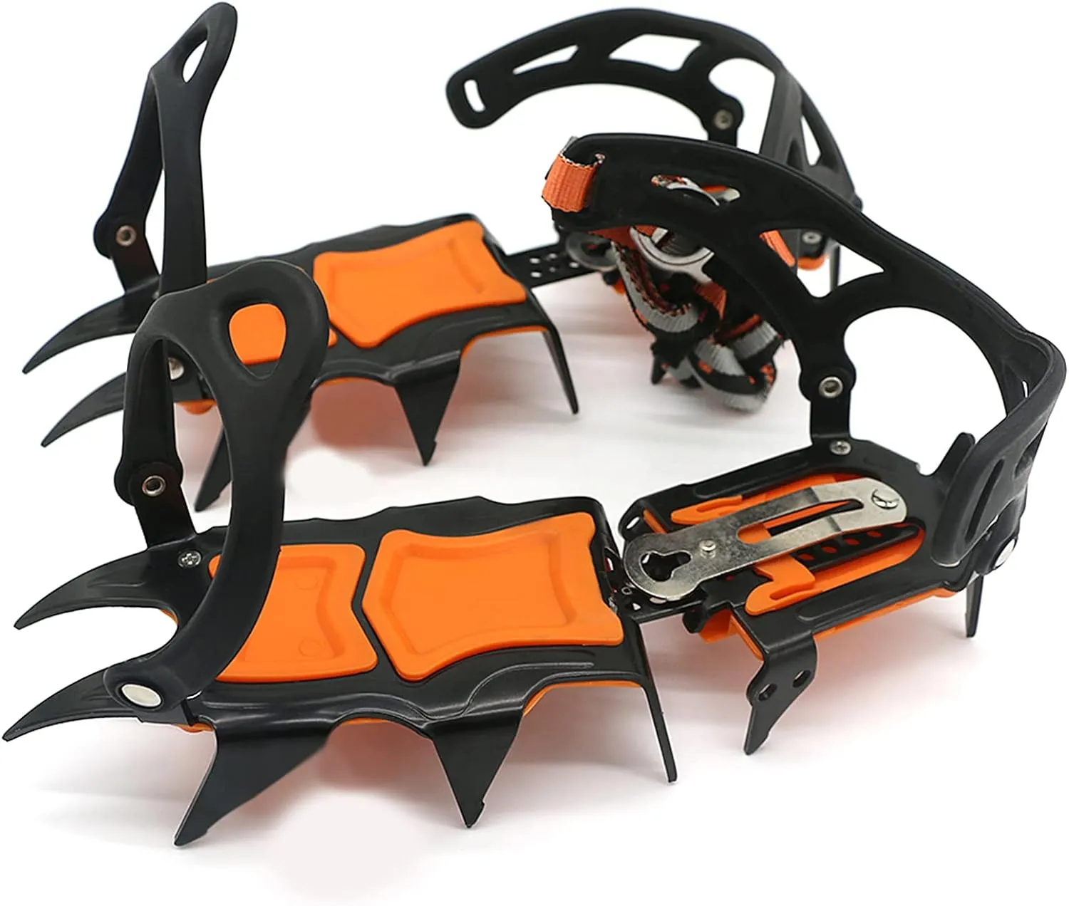 12 Teeth Ice Crampons Winter Snow Boot Shoes Ice Gripper Anti-skid Ice s Snow Traction Cleats