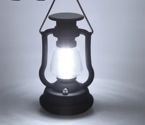 120 Lumens Portable Solar Charger Lantern Emergency 16 LED Camping Lantern Waterproof Rechargeable Hand Crank Light Lamp