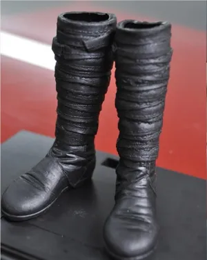 1/6 Scale Male Soldier Model Figure Doll Boots ER85 for 12" Movable Doll Action Figure，Flexible Seamless Doll Miniatures Accessories Doll