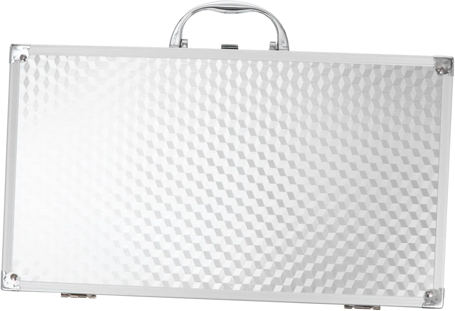 1Pc Sound Cards Storage Case Durable Aluminum Box for Travel Shockproof Capacity for Safe Carrying of Sound Cards and Equipment