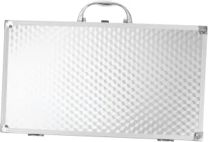 1Pc Sound Cards Storage Case Durable Aluminum Box for Travel Shockproof Capacity for Safe Carrying of Sound Cards and Equipment