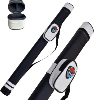 1x1 Hard cue case Pool Cue Billiard Stick Carrying Case(Holds 1 Butt/1 Shaft)