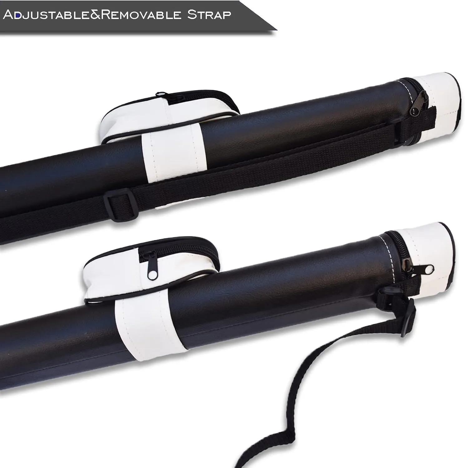 1x1 Hard cue case Pool Cue Billiard Stick Carrying Case(Holds 1 Butt/1 Shaft)