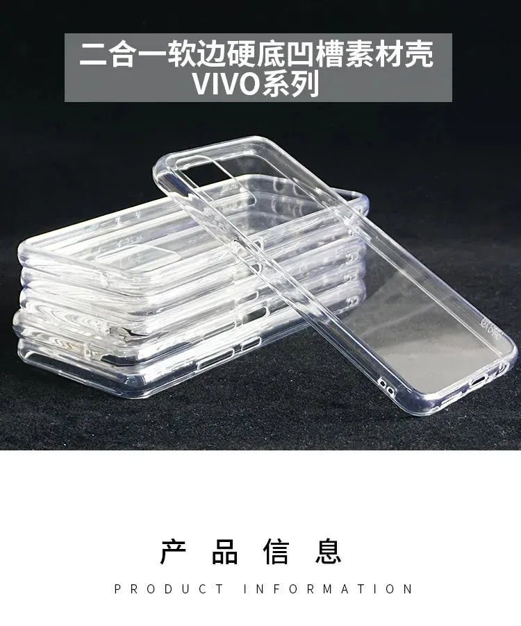 2-in-1 PC TPU Leather Case for Vivo/Oppo – Drop Protection
