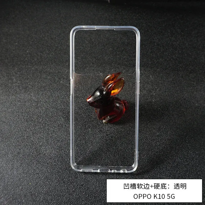 2-in-1 PC TPU Leather Case for Vivo/Oppo – Drop Protection