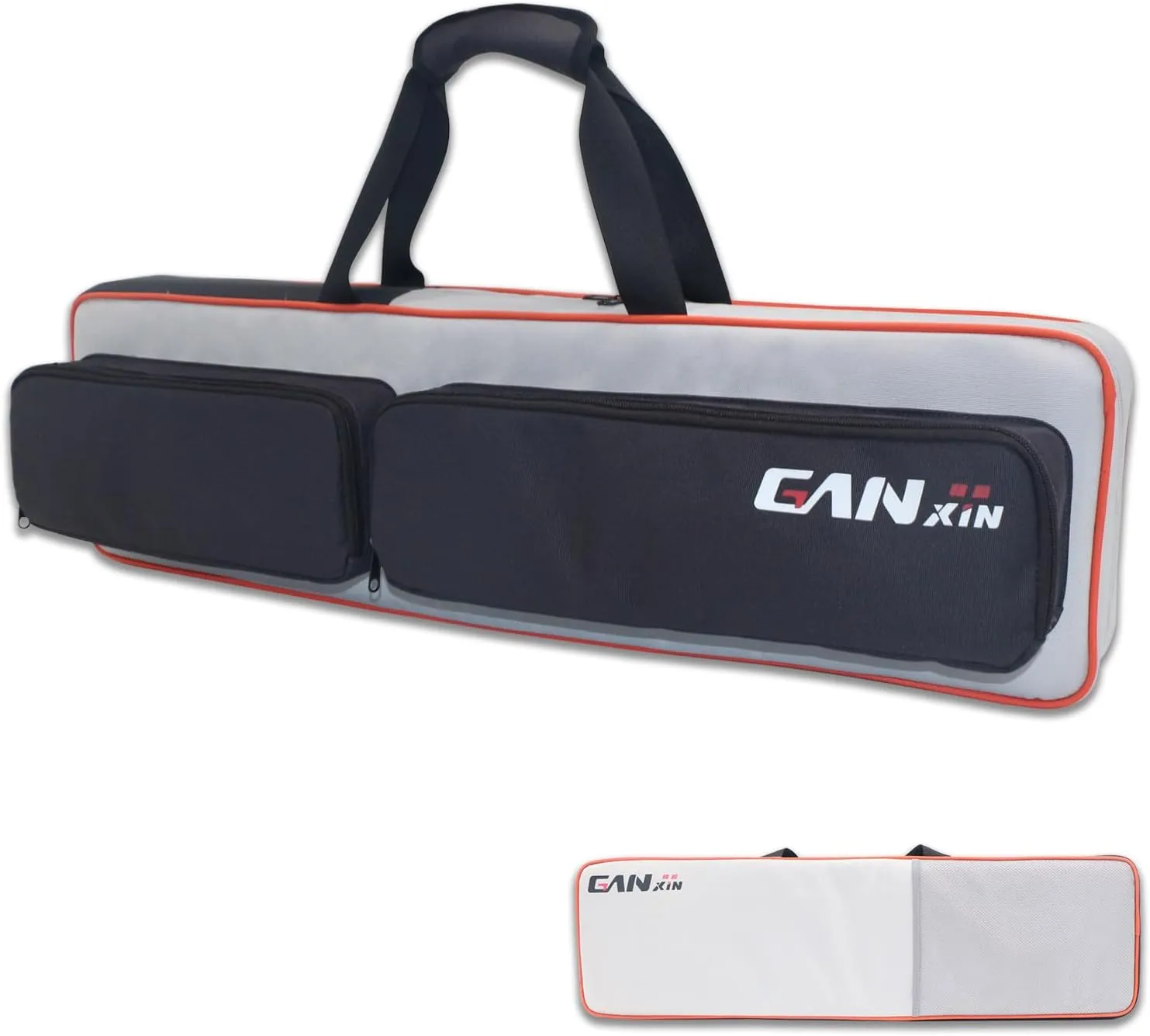 30 x 18in Large-Capacity Portable Bag for LED Clock, Multifunctional Bag with Two External Pocket and A Mesh Pocket for Tripod and Accessories.