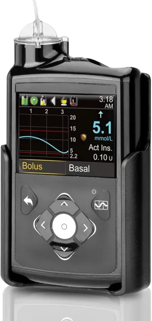 360° Rotating Insulin Pump Holder Fit for Medtronic MiniMed 780G, 670G, 770G, 630G, 640G Pumps,Insulin Pump Case Clip for Medtronic 780g Accessories,Suitable for Diabetes Insulin Management (Black)