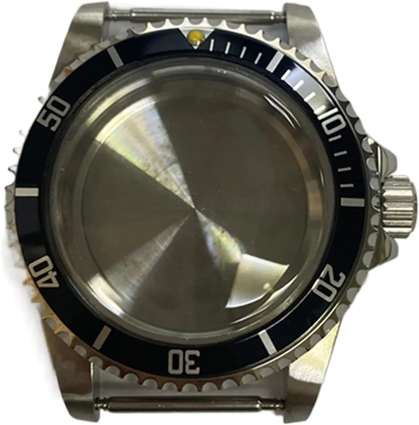 39.5MM Stainless Steel Watch Case For NH35 NH36 Mechanical Watch Movement Repair Part watch case(1)