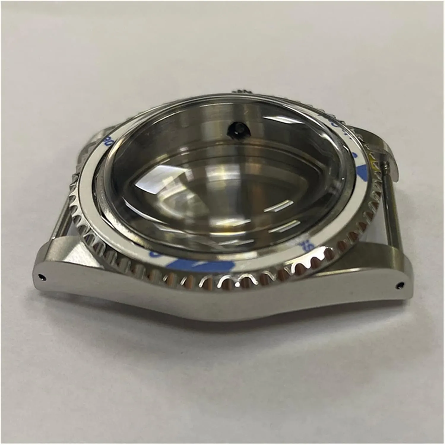39.5MM Stainless Steel Watch Case for NH35 NH36 Mechanical Watch Movement Repair Part Watch case(2)