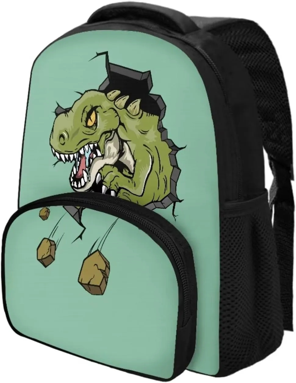 3D Cartoon Dinosaur School Bag Backpack Purse for Teen Girls Boys Bookbag Elementary Middle School Lightweight Kids Schoolbags Shoulder Bag Daypack