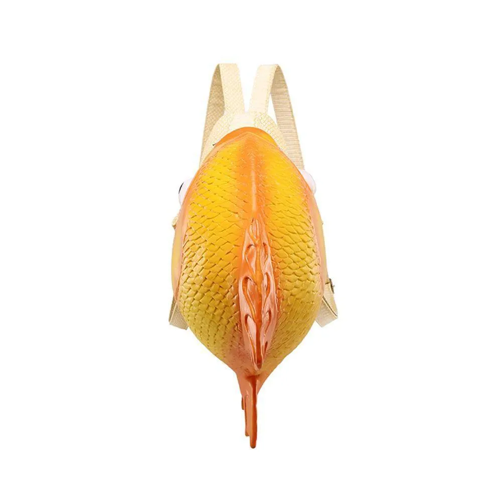 3D Mini Waterproof Goldfish Backpack
