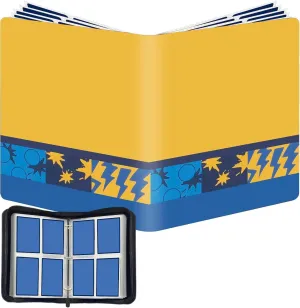 4-Pocket Card Binder Compatible With PTCG Cards,TCG Cards Holder,Trading Card Games Collection Binder Case Book Fits 400 Cards With 50 Removable Sleeves