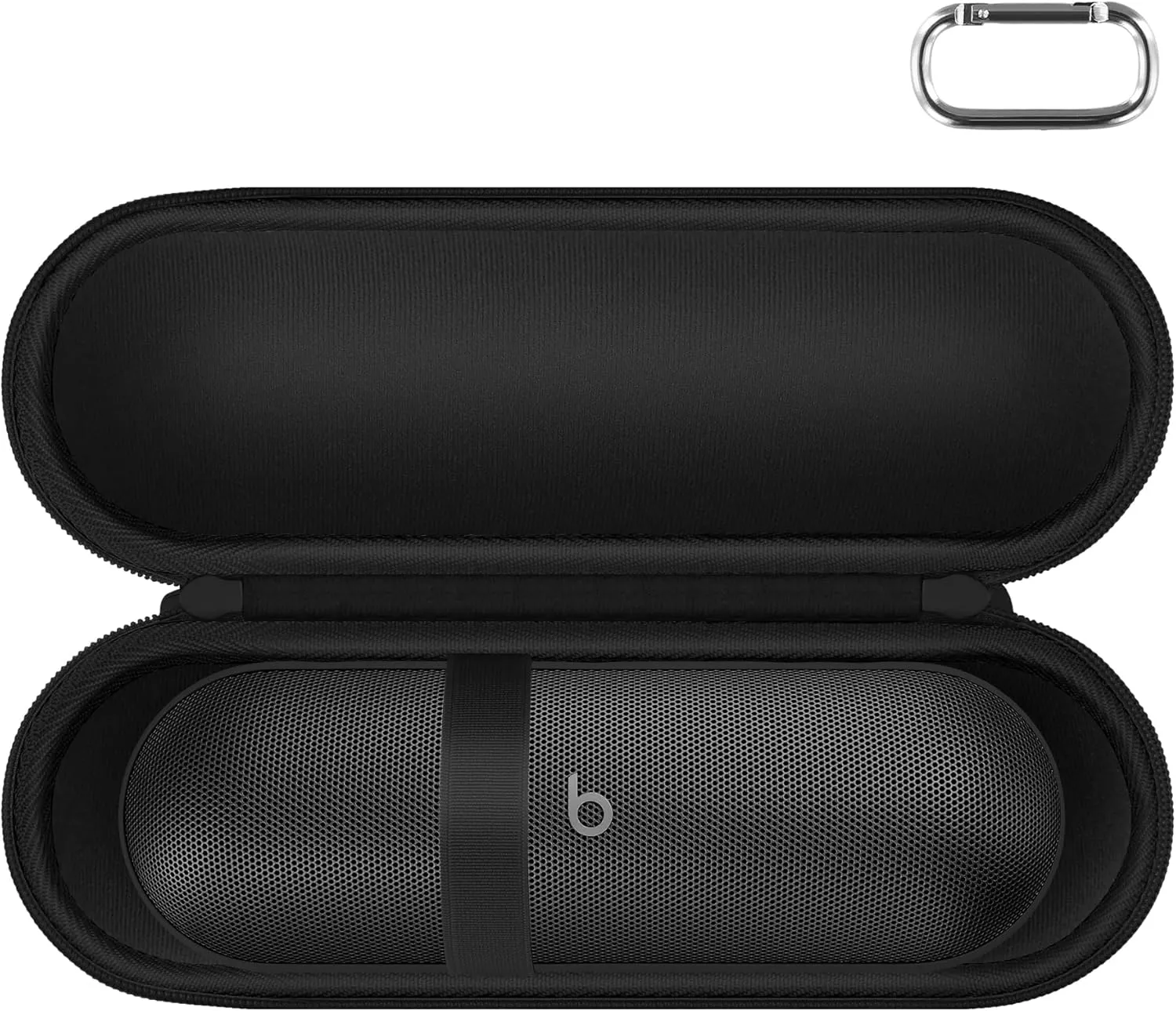 Aenllosi Hard Carrying Case Compatible with Beats Pill - Wireless Bluetooth Speaker (Case Only) (Matte Black)