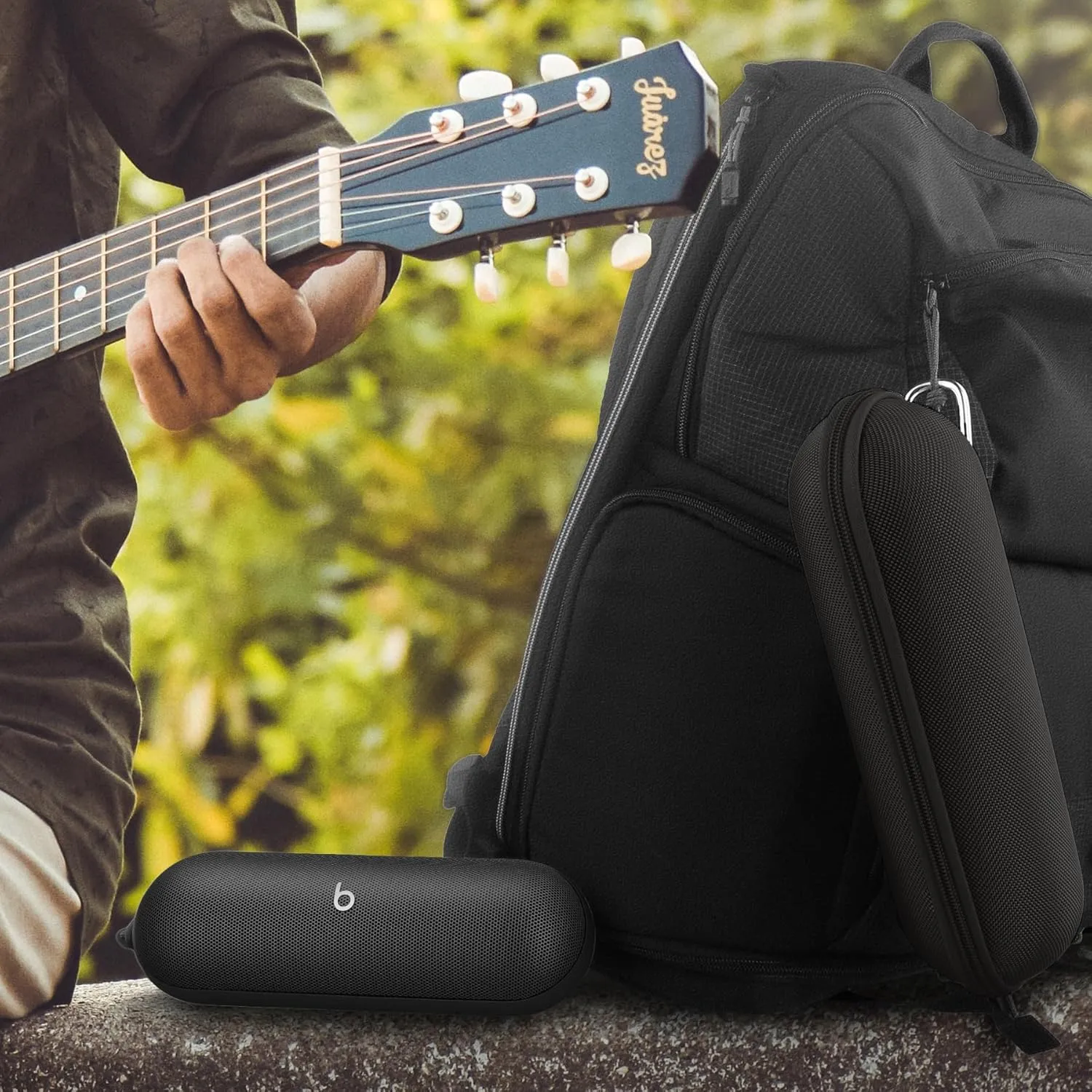 Aenllosi Hard Carrying Case Compatible with Beats Pill - Wireless Bluetooth Speaker (Case Only) (Matte Black)