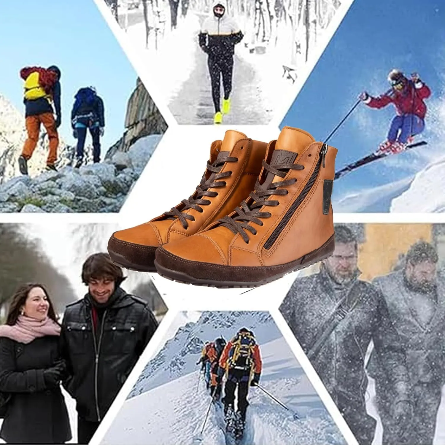 Alaskan Barefoot Shoe, Anti-Slip & Water-Resistant,Warmth Alaskan Barefoot Shoe,Alaskan Barefoot Mens Women