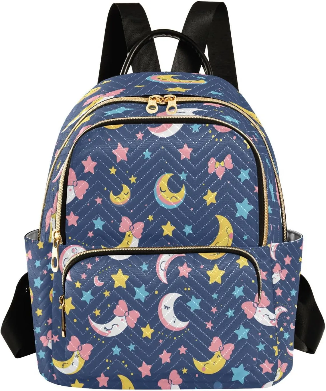 ALAZA A Kawaii Sailor Moon Mini Backpack Purse for Women Travel Bag Lightweight Shoulder Bag Fashion Daypack
