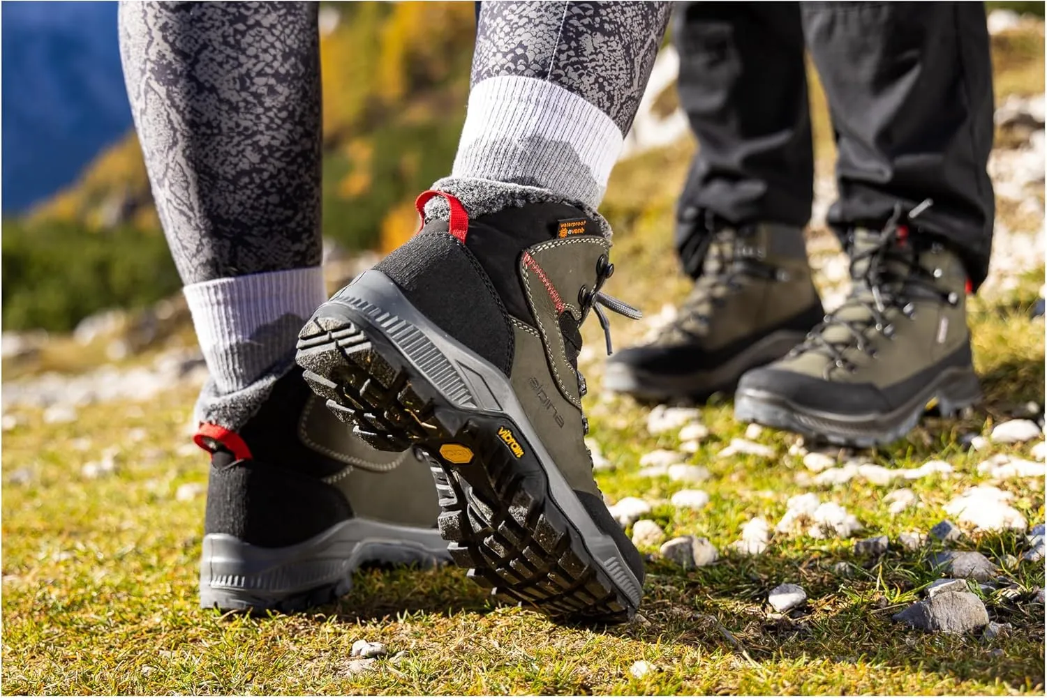 Alpina Women's Waterproof Boots IRIS | Made in Europe | Vibram | Breathable eVent Membrane