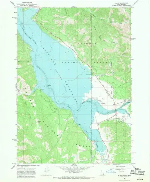 Alpine WY topo map, 1:24000 Scale, 7.5 X 7.5 Minute, Historical, 1966, Updated 1969, 26.6 x 22 in