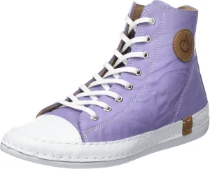 Andrea Conti Women's High Top Trainers, lilac, 7 Women