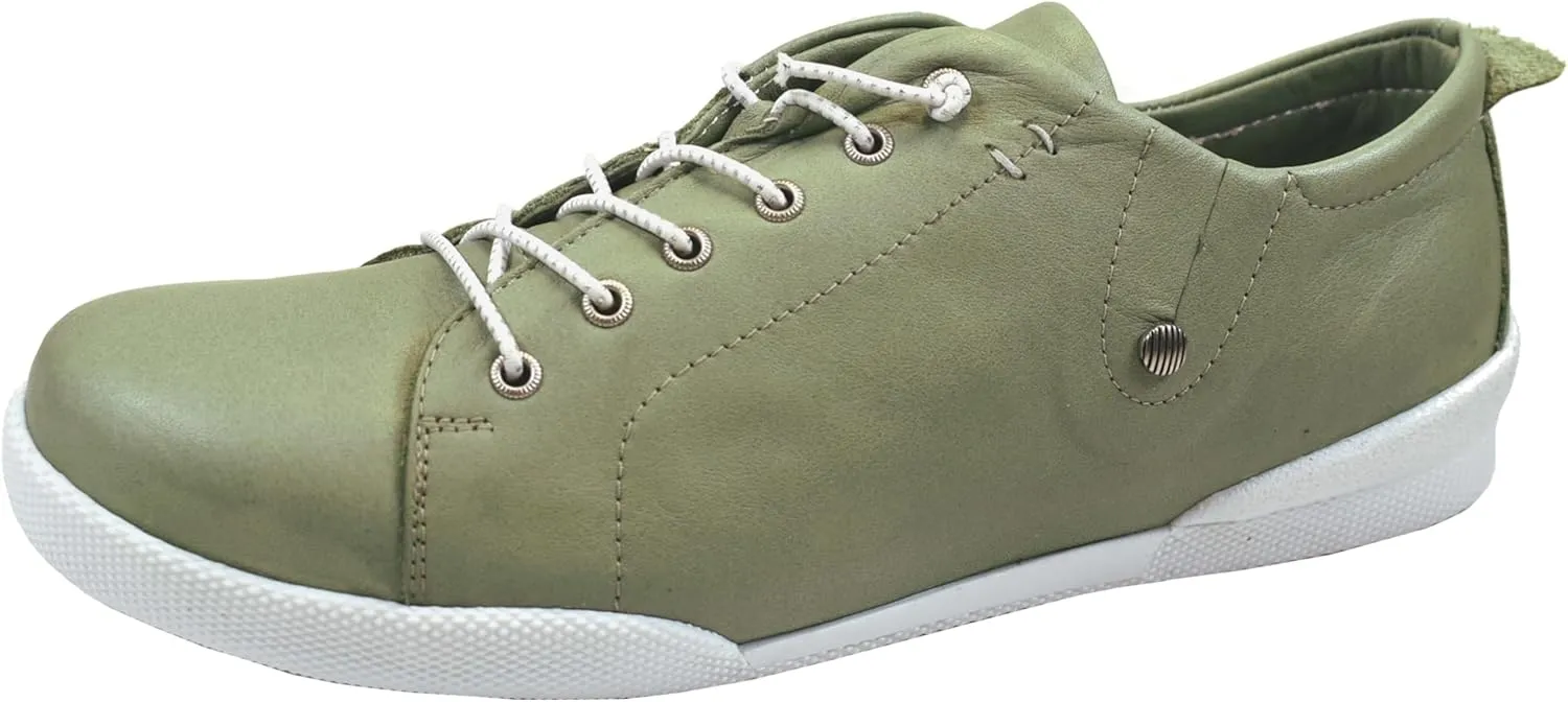 Andrea Conti Women's Trainers, Green, 9.5 Women