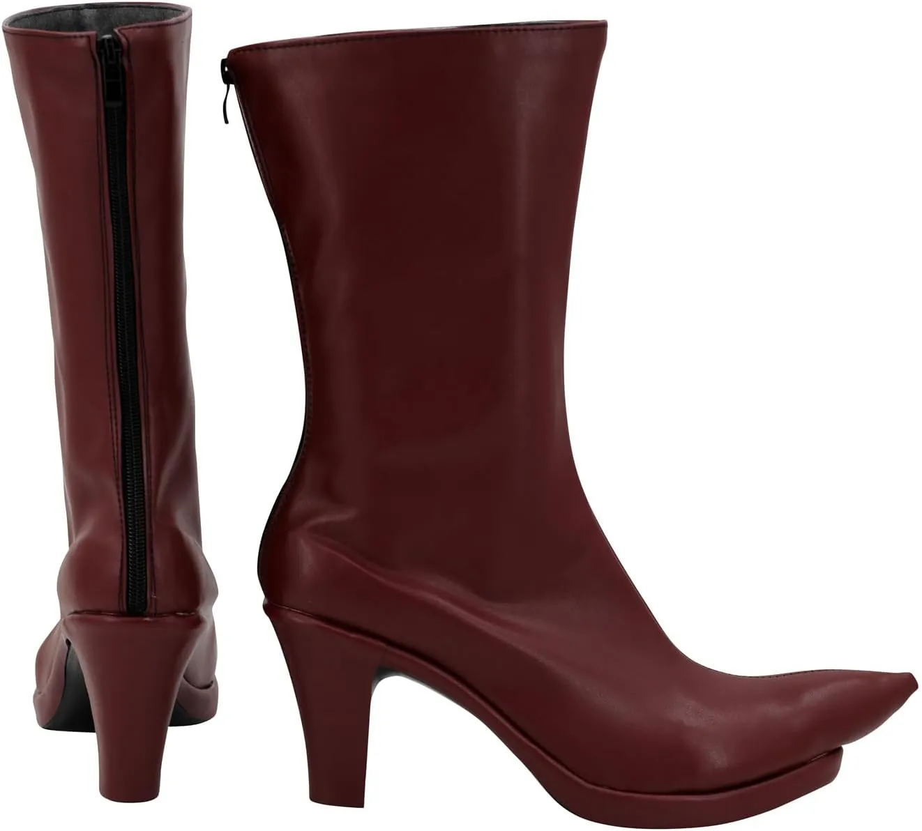 Anime Alastor Cosplay Shoes Red Alastor Boots for Women Halloween Carnival Party
