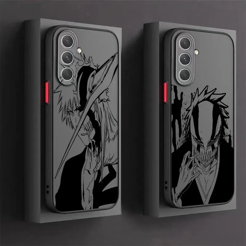 Anime Bleach Logo Frosted Soft Case – For Samsung