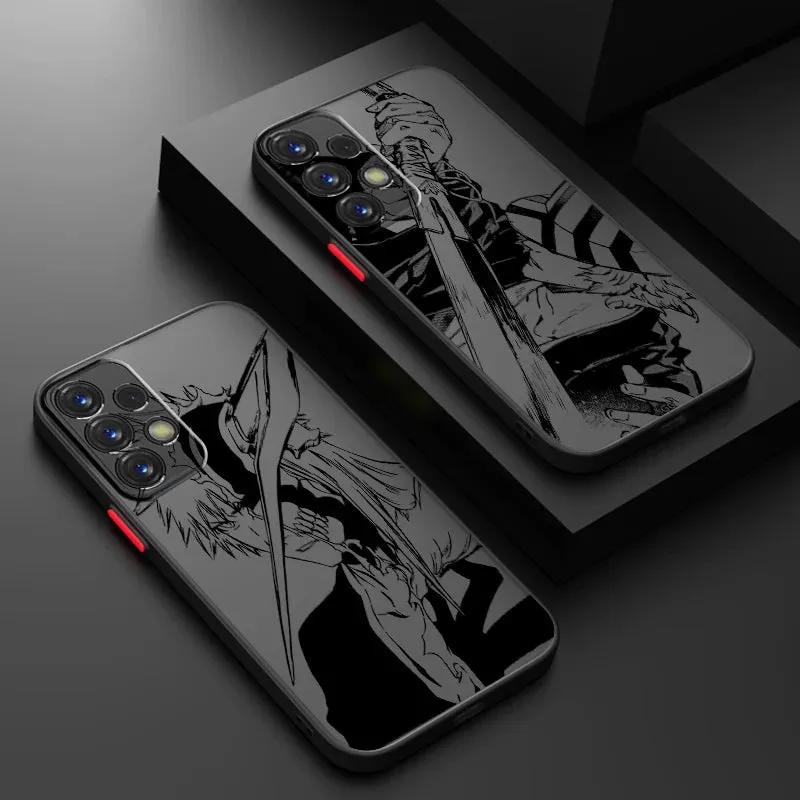 Anime Bleach Logo Frosted Soft Case – For Samsung