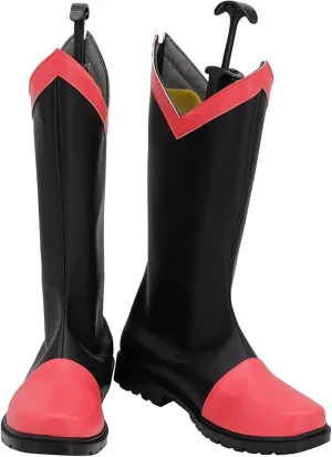 Anime Blitzo Cosplay Shoes Red Blitzo Boots for Women Halloween Carnival Party