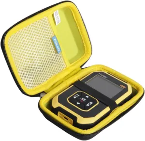 Anleo Hard Travel Case for Geiger Counter Nuclear Radiation Detector (Black Yellow)