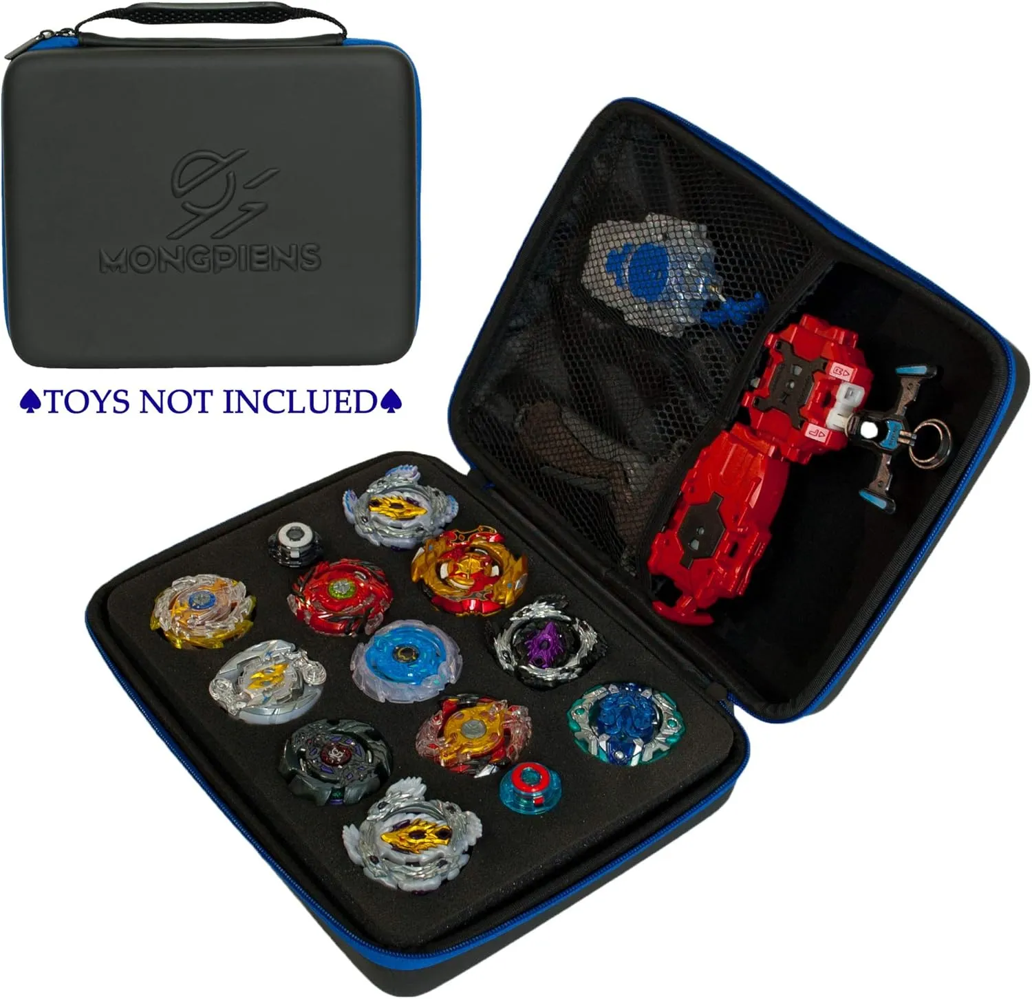Battling Tops Soft Carrying Case Waterproof Storage Organizer for Spinning Top and Launcher (Medium)