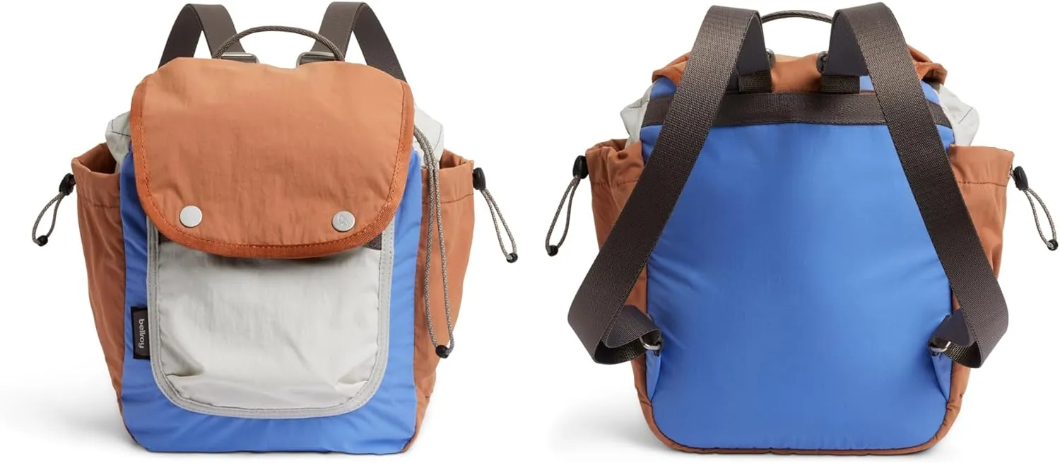 Bellroy Cinch Minipack (lightweight 9 liter backpack with external organization and adjustable shoulder straps) - Laguna