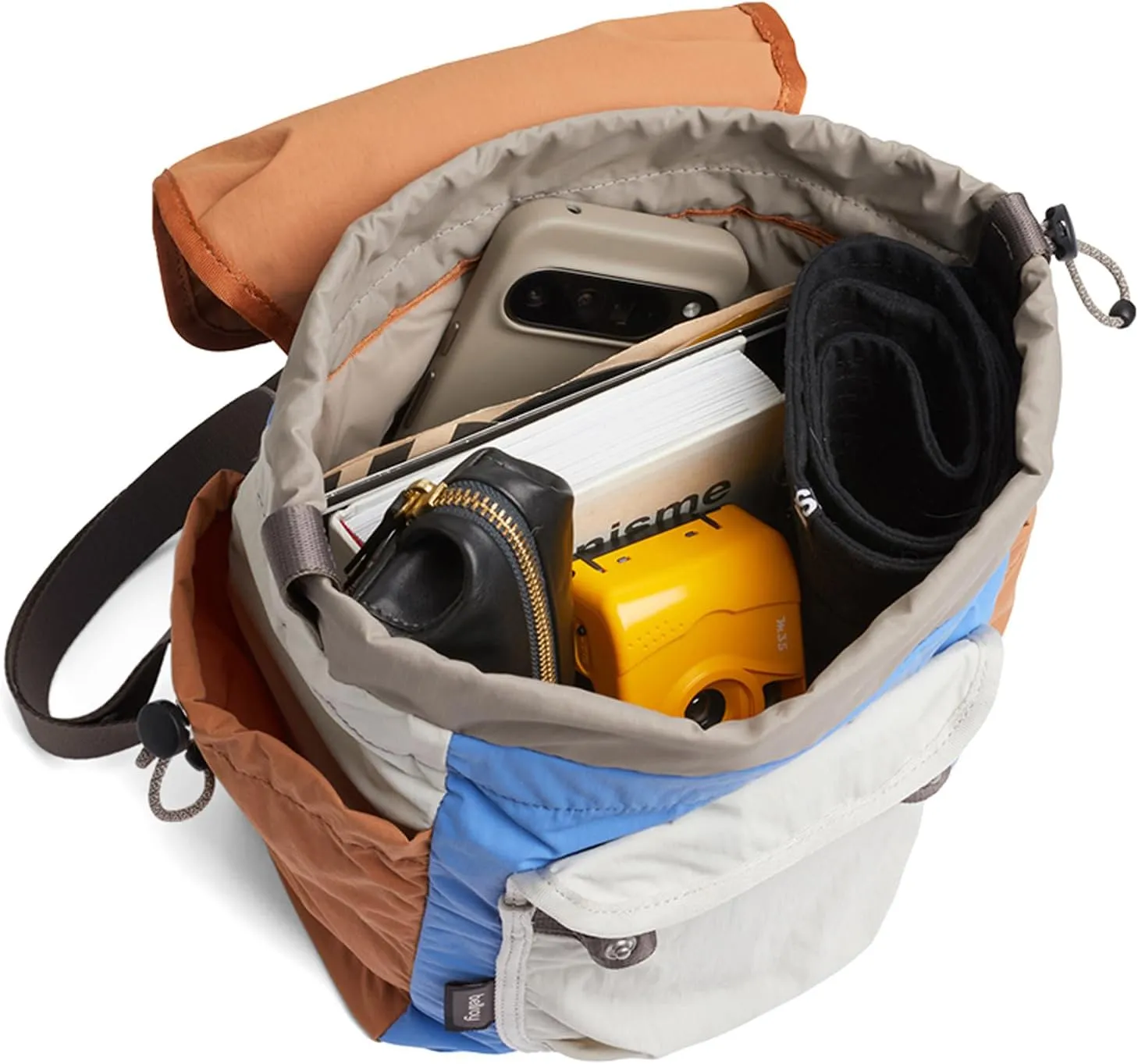 Bellroy Cinch Minipack (lightweight 9 liter backpack with external organization and adjustable shoulder straps) - Laguna