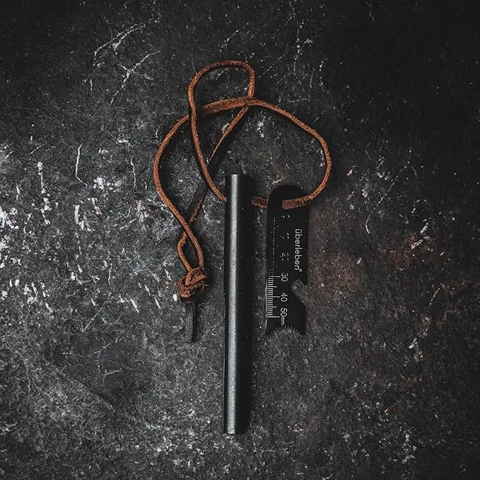 überleben Fire Starter for Survival - Waterproof Flint and Steel - Camping Fire Starter