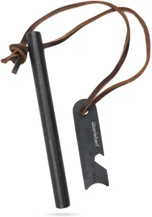 überleben Fire Starter for Survival - Waterproof Flint and Steel - Camping Fire Starter