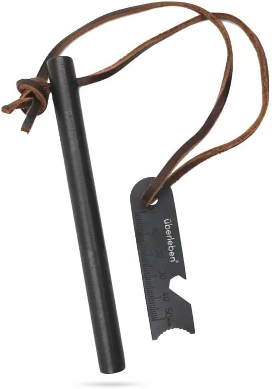 überleben Fire Starter for Survival - Waterproof Flint and Steel - Camping Fire Starter