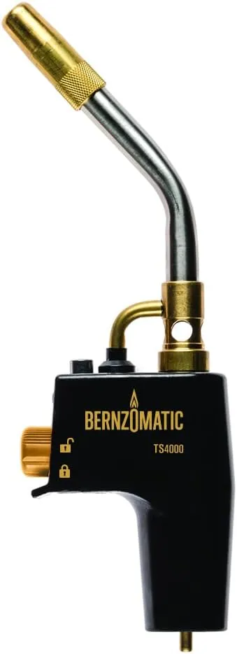 Bernzomatic TS4000 Trigger Start Torch 361524 (TS4000 Torch   3 Pack Map Pro Gas)