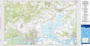 Berry 9028-3N Topographic Map 1:25k