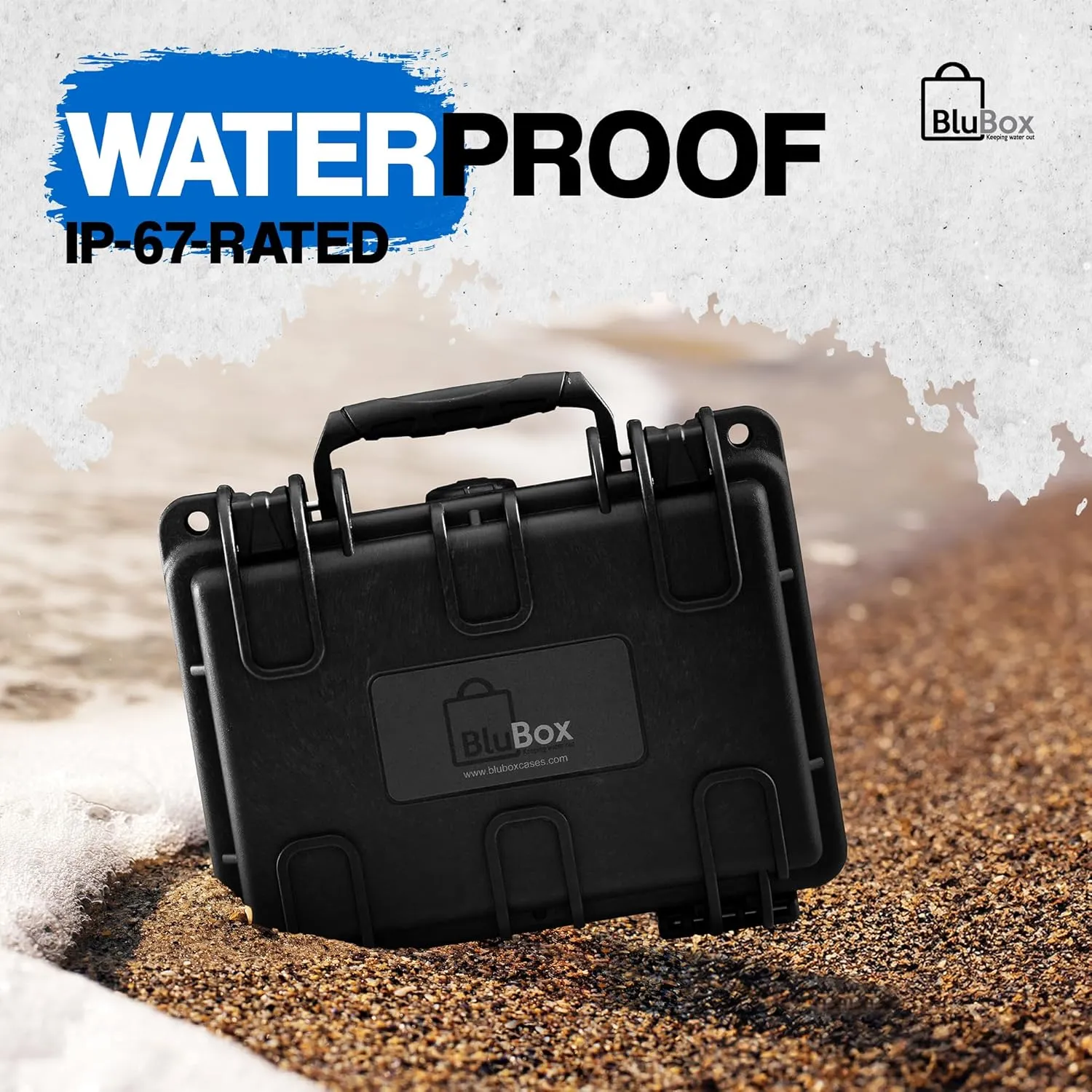 BluBox TSA Approved Rifle Carry Case - Waterproof Long Case