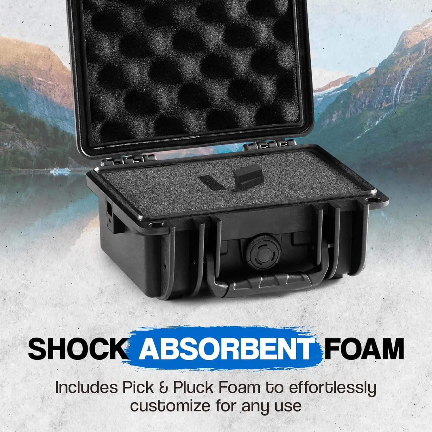 BluBox TSA Approved Rifle Carry Case - Waterproof Long Case