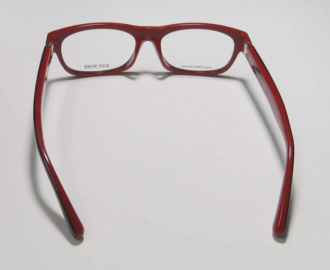 Bobbi Brown The Bobbi Womens/Ladies Rectangular Full-Rim Brand Name Glamorous In Style Eyeglasses/Eyeglass Frame