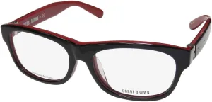 Bobbi Brown The Bobbi Womens/Ladies Rectangular Full-Rim Brand Name Glamorous In Style Eyeglasses/Eyeglass Frame