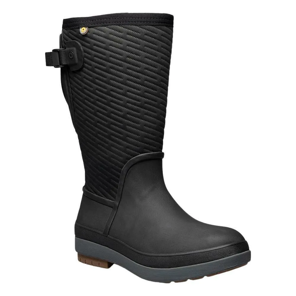 BOGS Ladies Crandall Tall Adjustable Calf Black Waterproof Insulated Boots 72702
