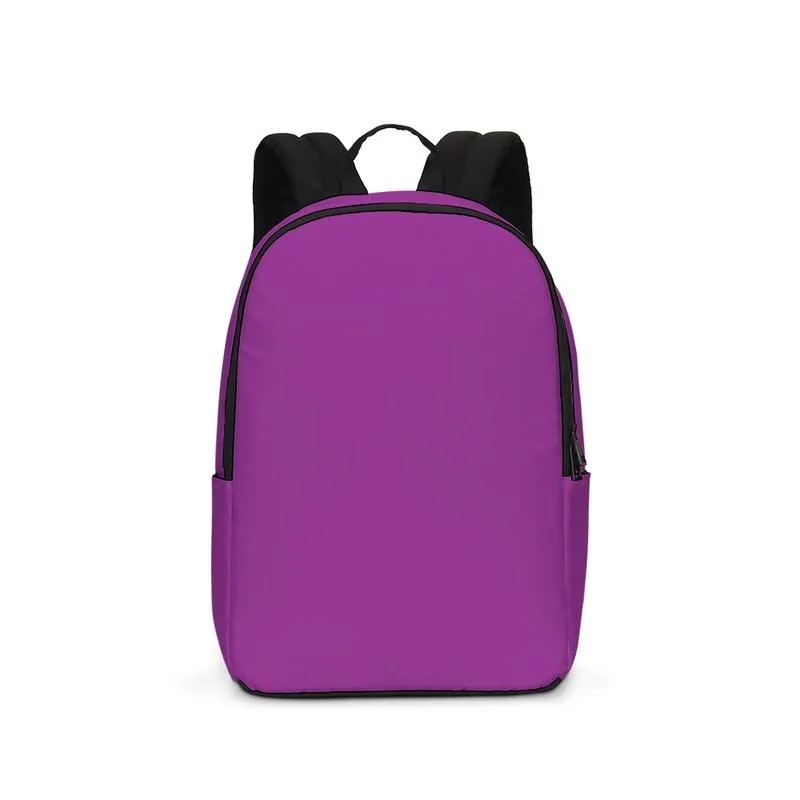 Bright Purple Waterproof Backpack | Bright Pure Purple | C50M100Y0K0