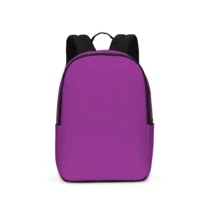 Bright Purple Waterproof Backpack | Bright Pure Purple | C50M100Y0K0