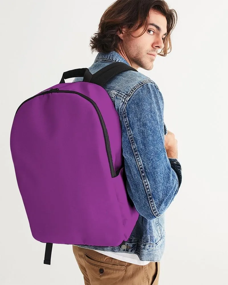 Bright Purple Waterproof Backpack | Bright Pure Purple | C50M100Y0K0