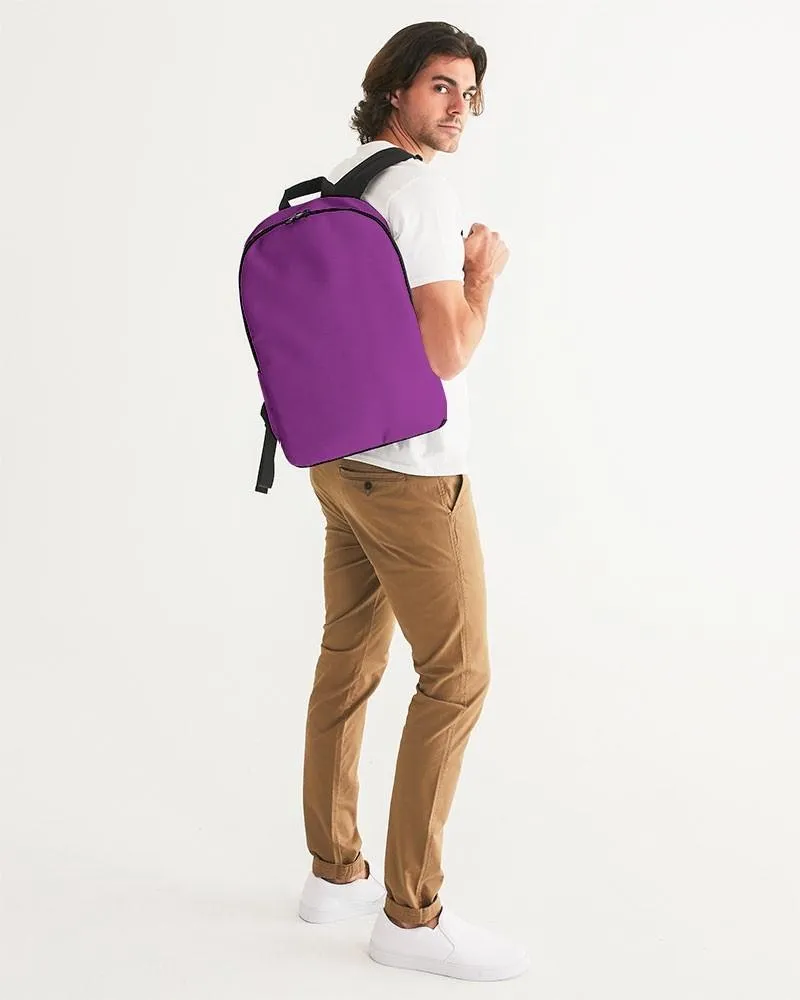 Bright Purple Waterproof Backpack | Bright Pure Purple | C50M100Y0K0