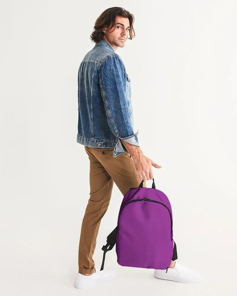 Bright Purple Waterproof Backpack | Bright Pure Purple | C50M100Y0K0