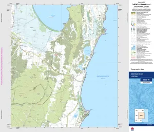 Brooms Head 9538-1N Topographic Map 1:25k