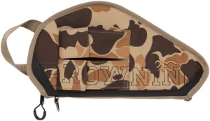 Browning Range Pro 11 Inch Pistol Rug, V-Tan Old School Camo, Lockable, Padded, Durable, Pistol Case