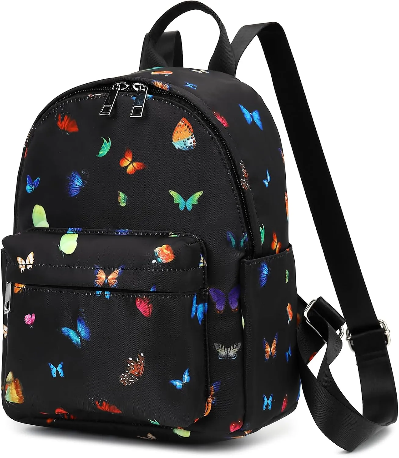 Butterfly Mini Backpack for Women Girls, Small Backpack Purse for Teens Kids School Travel